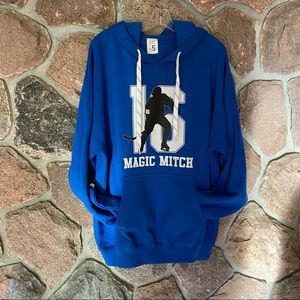 Magic Mitch blue hoodie